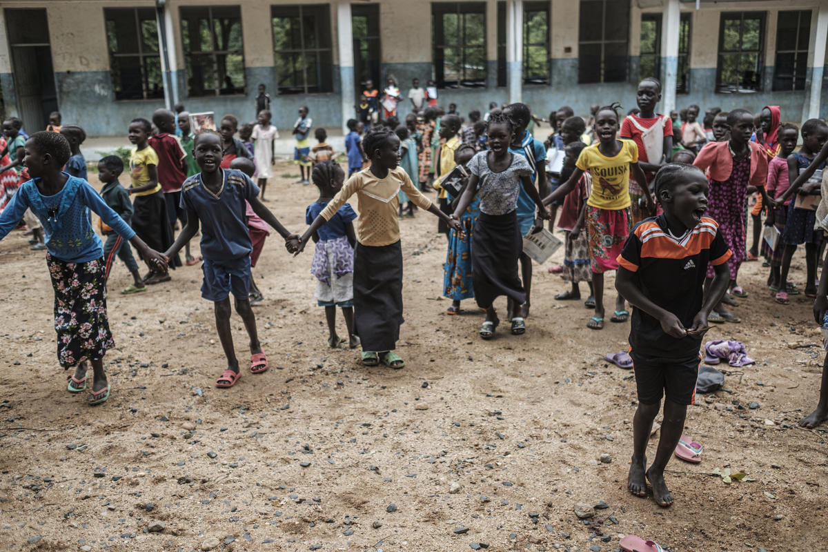 Ethiopia. Refugee teacher believes that education is the key to a brighter future in his homeland of South Sudan