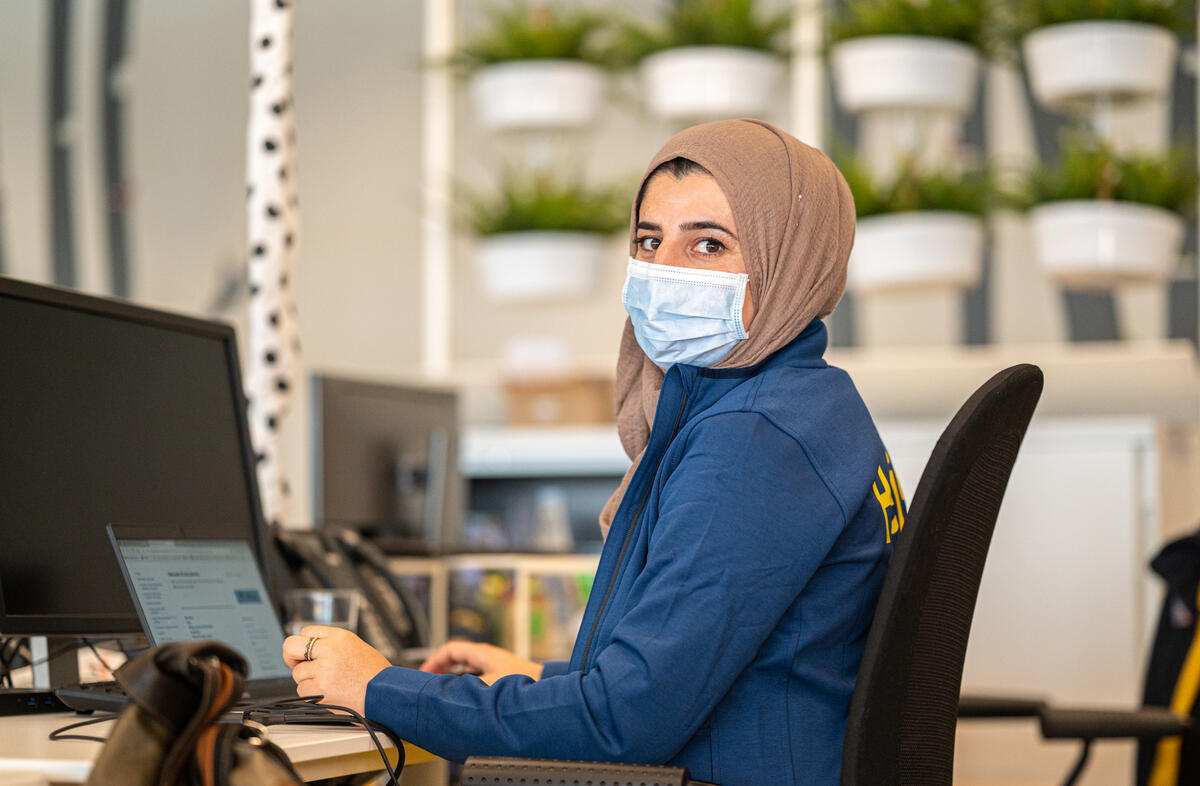 Croatia. Refugees intern at IKEA stores in Croatia