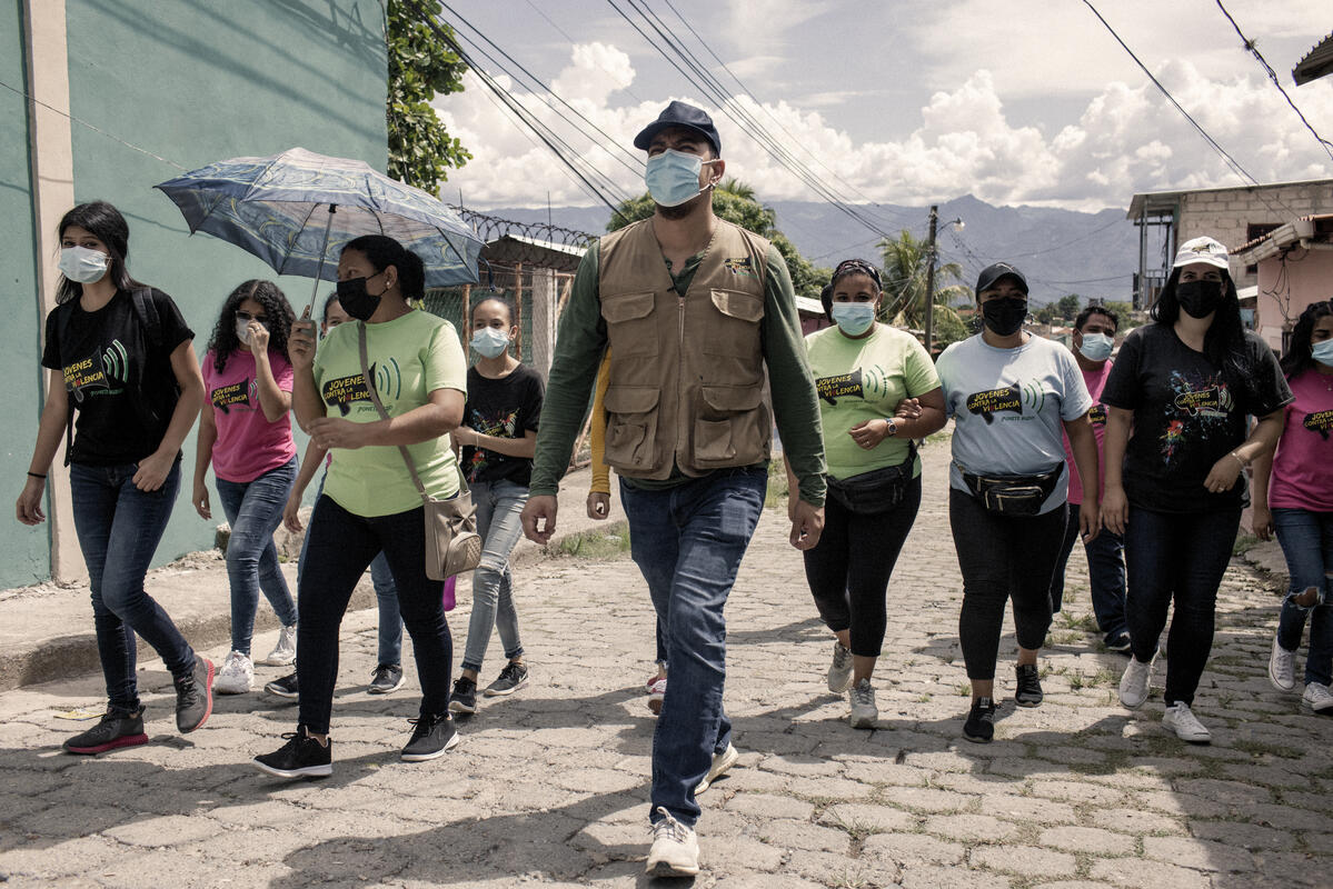 Honduras. Social worker wins Nansen Refugee Award Regional Prize for Americas.