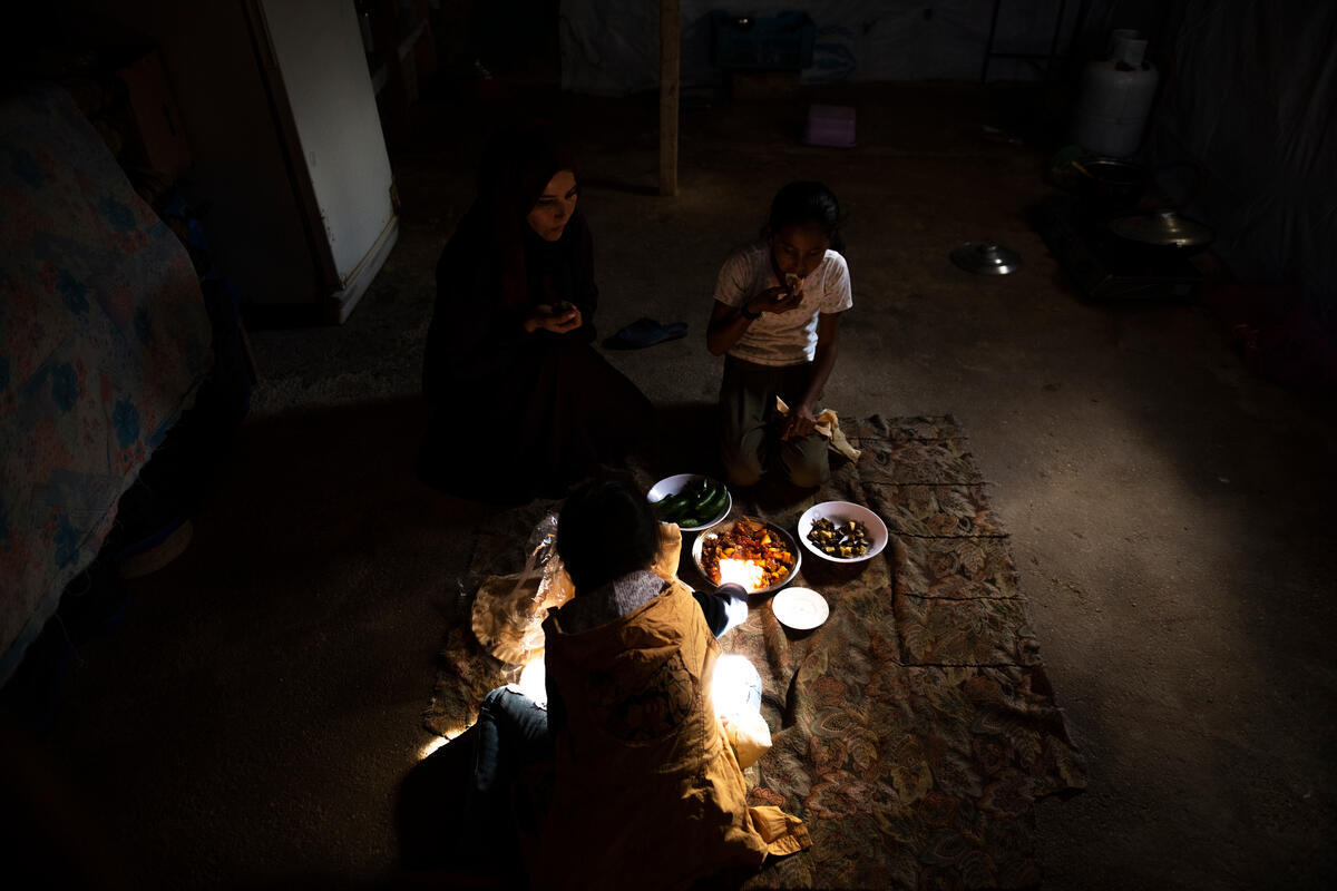 Lebanon. Syrian refugees and daily life in refugee camps