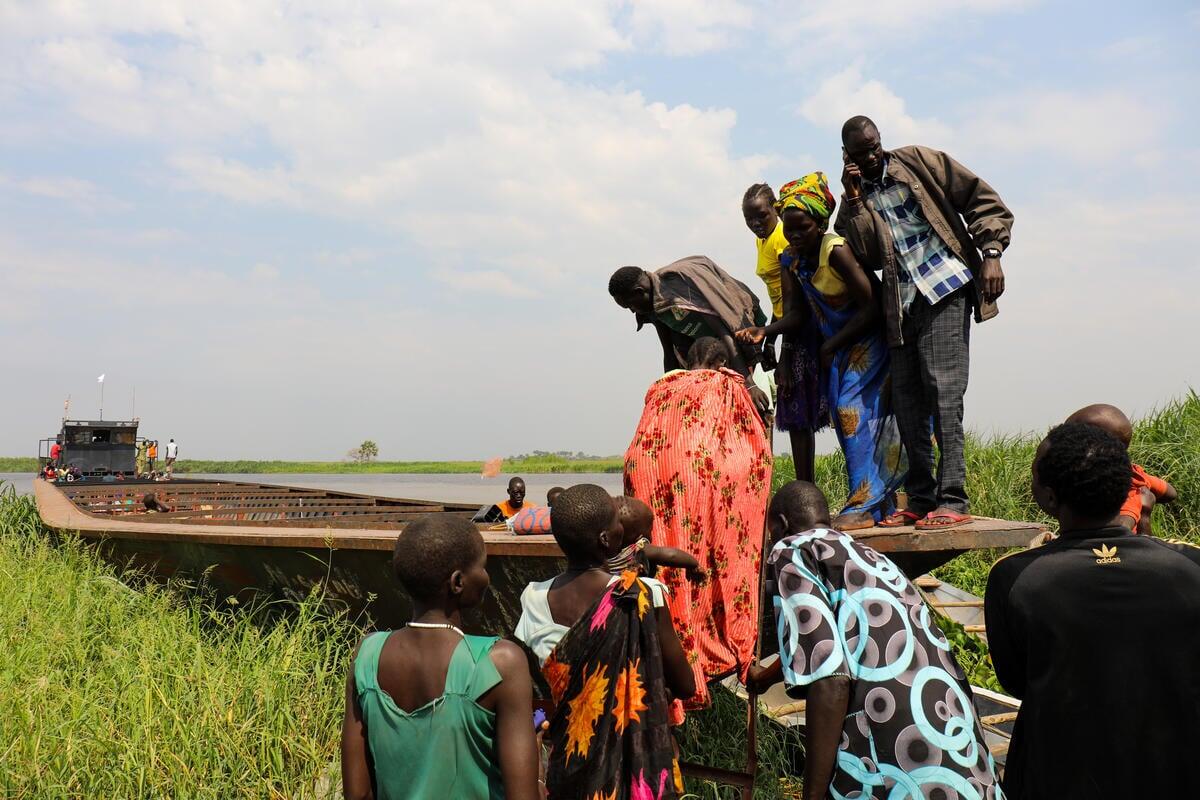 South Sudan. Internally Displaced in Malakal
