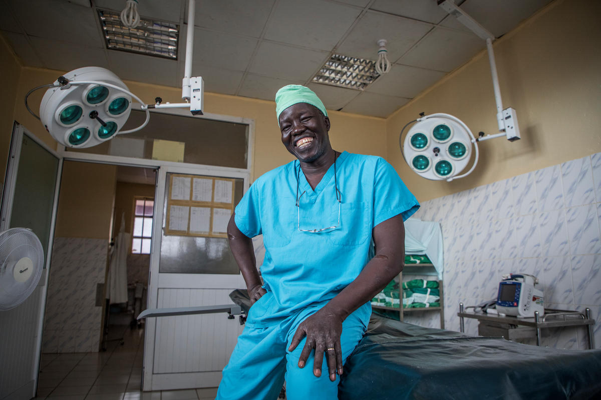 South Sudan. Surgeon providing life-line to 200,000 refugees named as UNHCR's 2018 Nansen Refugee Award winner