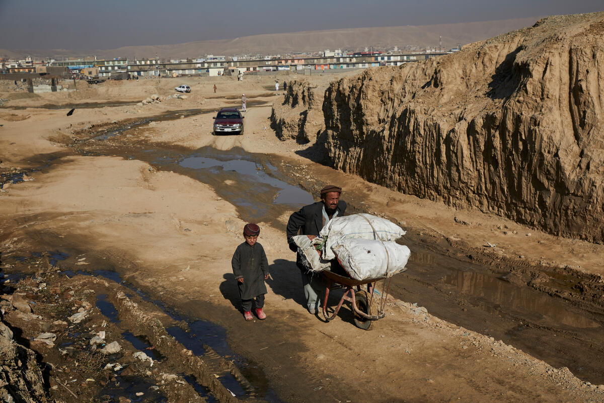 Afghanistan. Cash assistance helps displaced families get through the winter