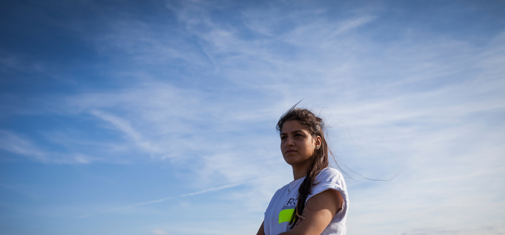 Greece. Syrian refugee returns from safe haven to help others