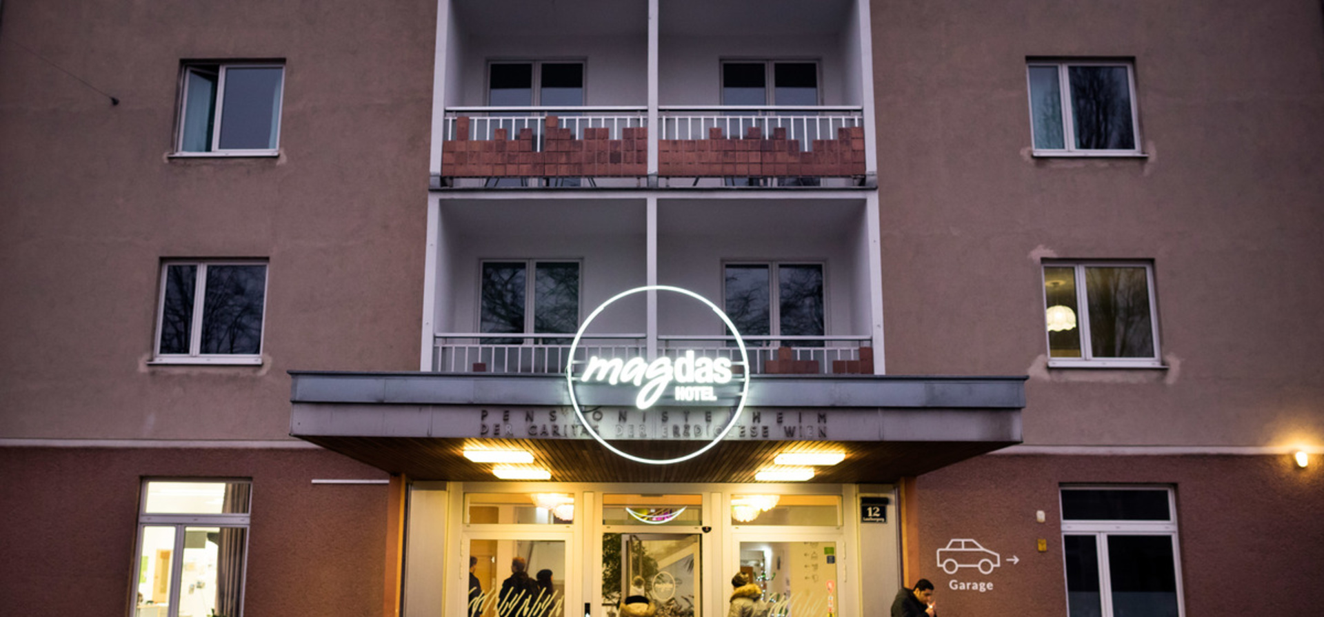 Austria. Refugees welcome globetrotters to Vienna's open-minded hotel