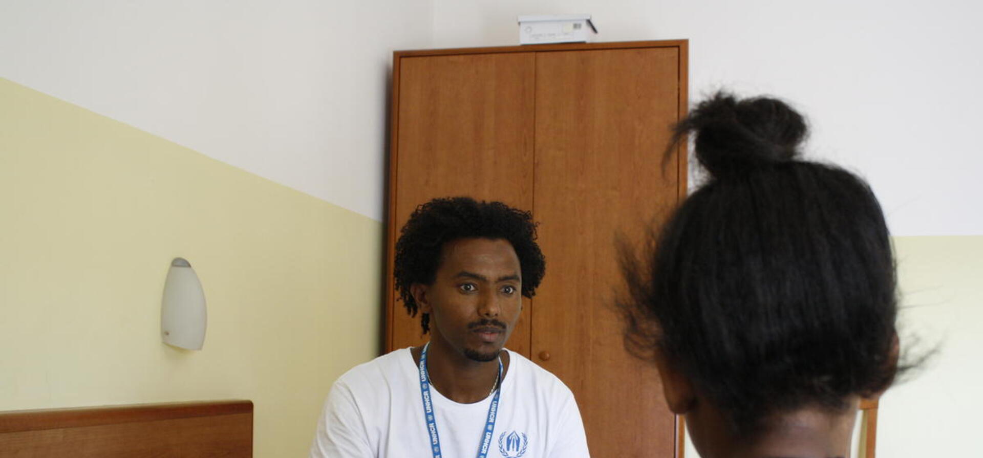 Italy. Eritrean teenager's desperate journey with only her songbook for company