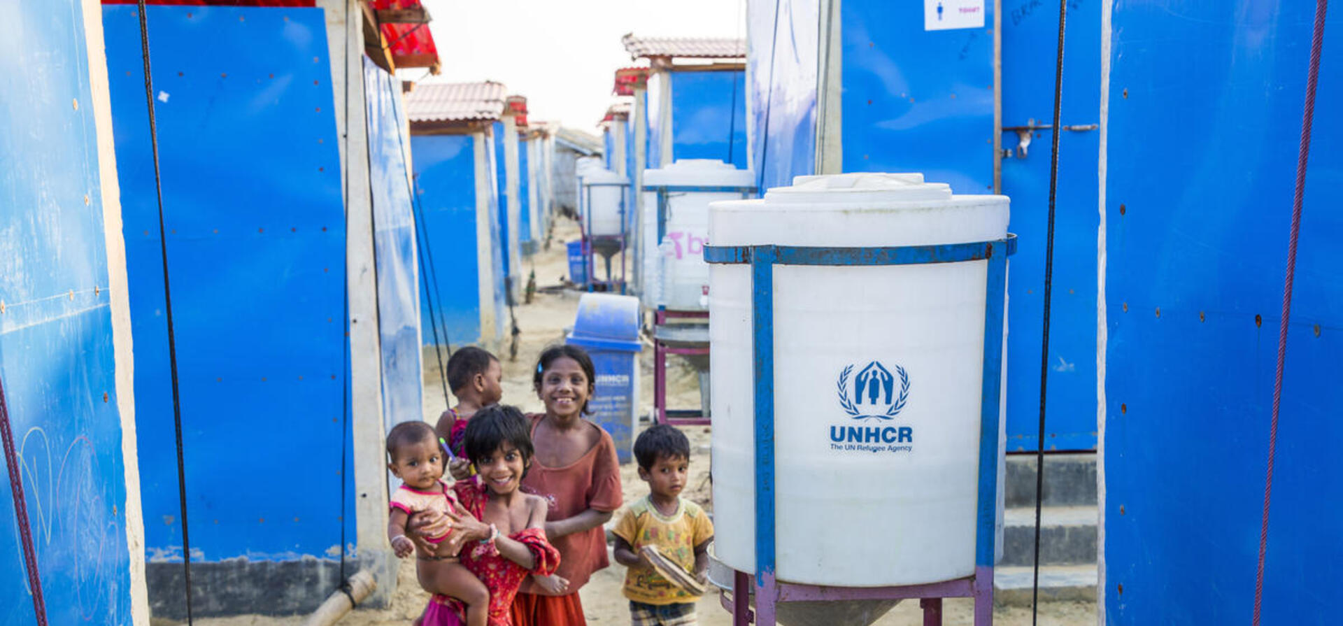 Bangladesh. Spacious and safer, Kutupalong work improves refugees' quality of life