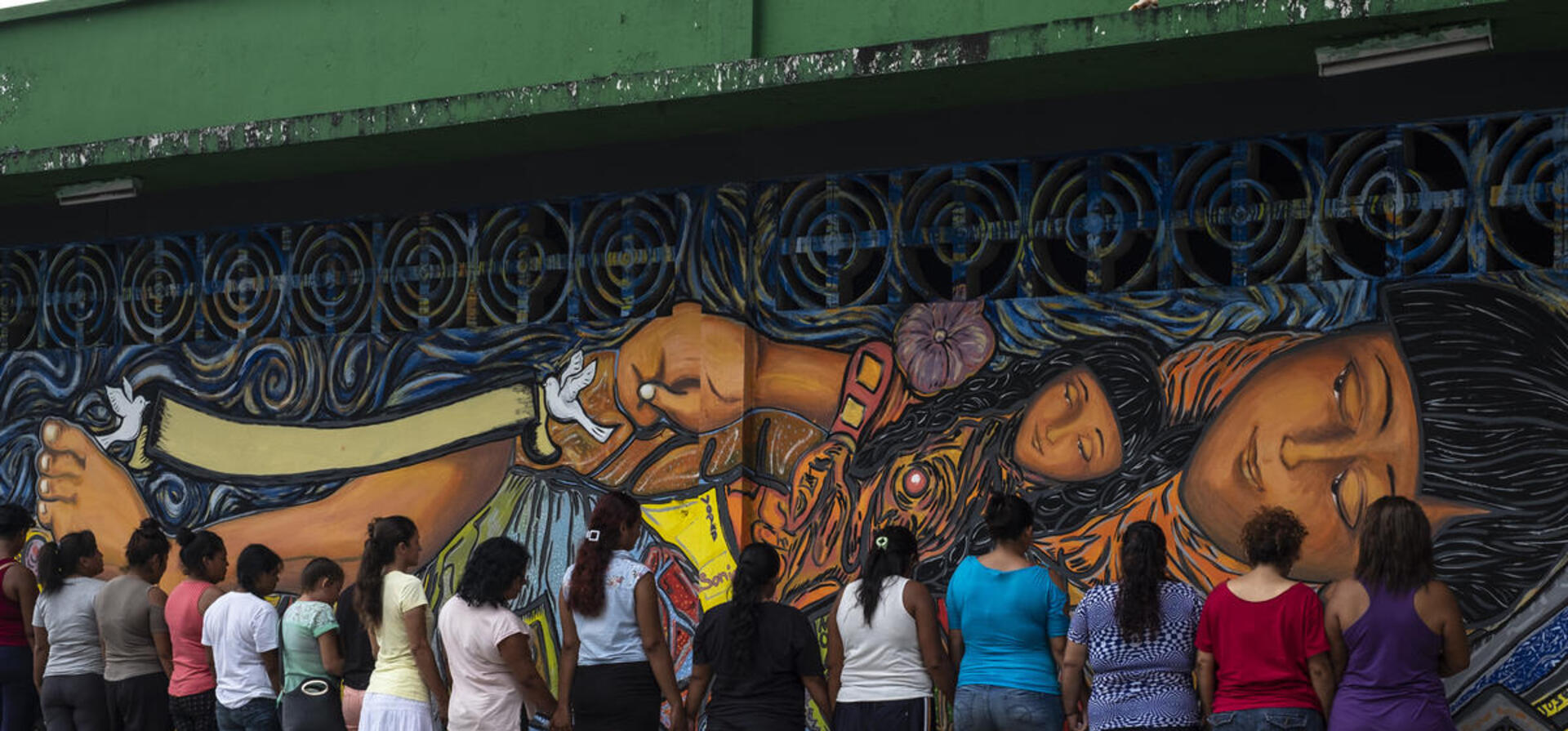 Mexico. Central American women find safety and strength in mural painting