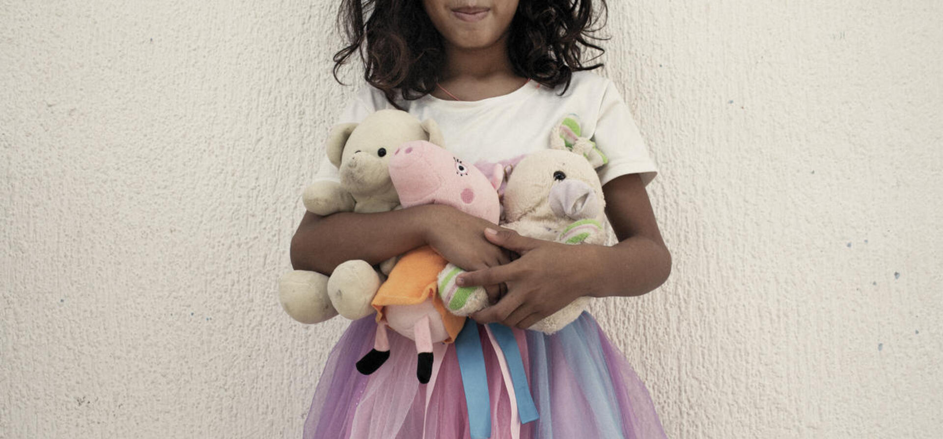 A young resident of the Fundación Renacer, a Colombian NGO that helps survivors of childhood sexual exploitation.