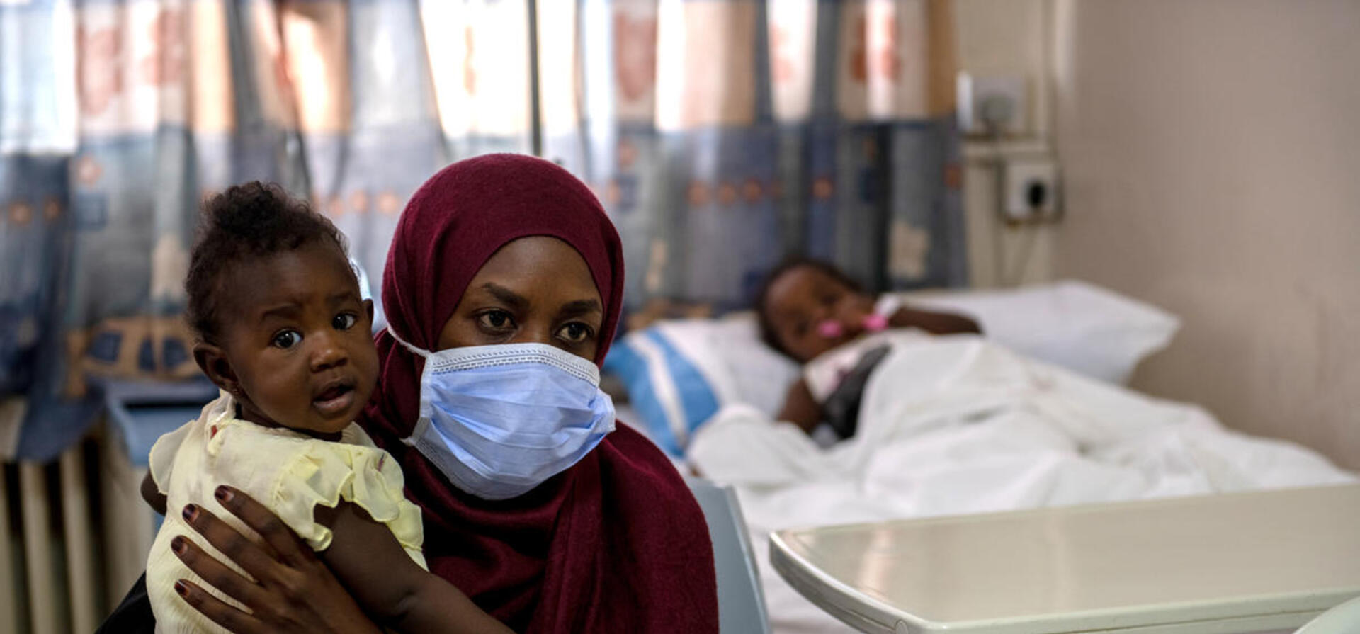 Jordan. UN High Commissioner for Refugees visits hospital in Amman