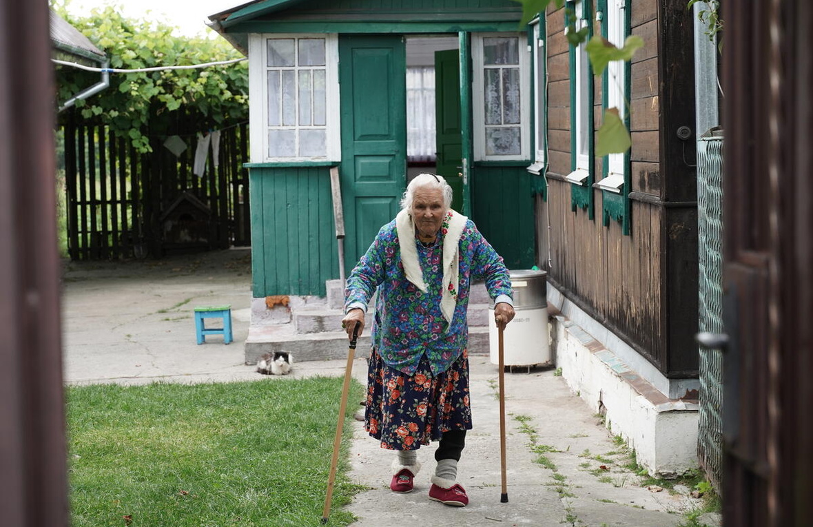 Ukraine. UNHCR helps repair homes of war-affected people