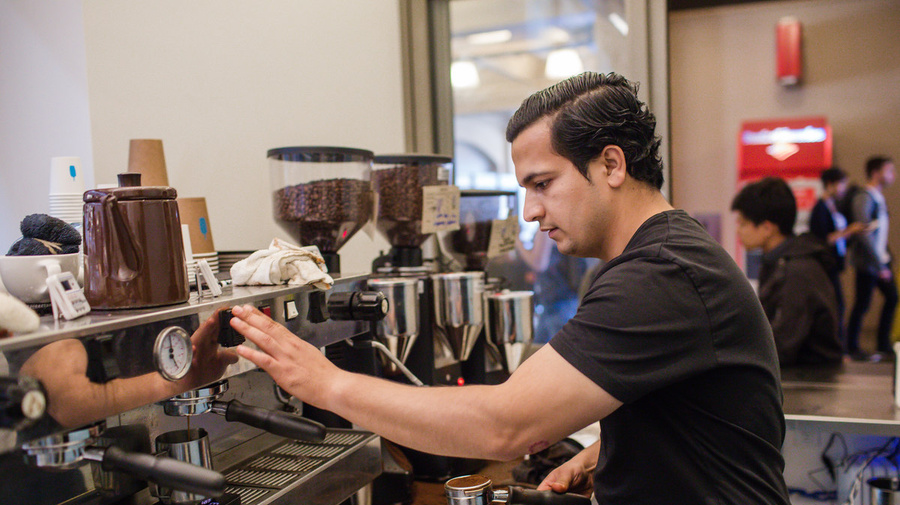 California coffee project gives refugees grounds for hope