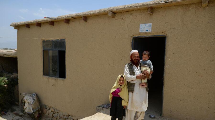 Afghanistan. Afghan refugees return from Pakistan