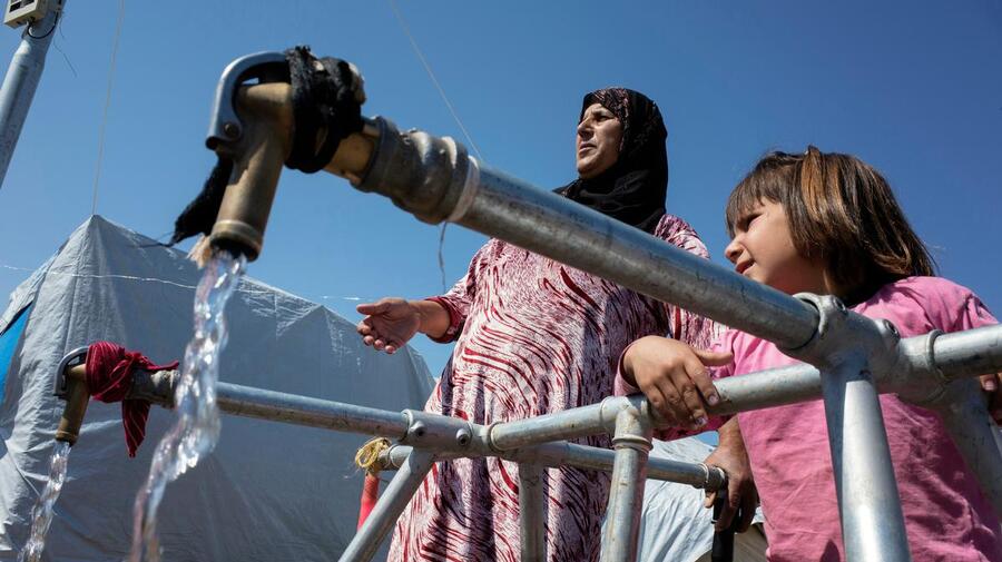 Iraq. Sectors image for UNHCR reporting