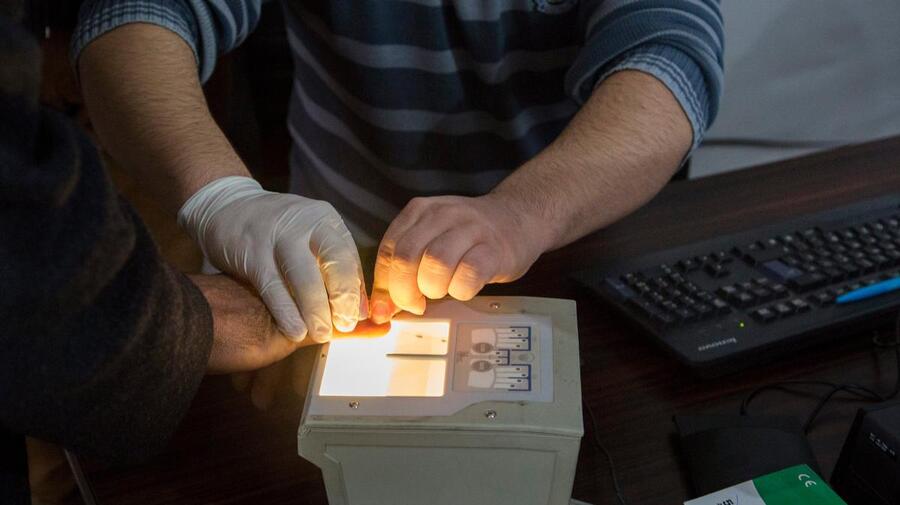 Turkey. Wazam and Aysha's journey to Suruc camp