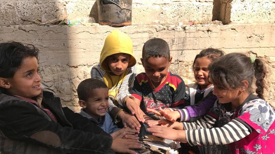 Yemen. UNHCR winter assistance for displaced Yemenis