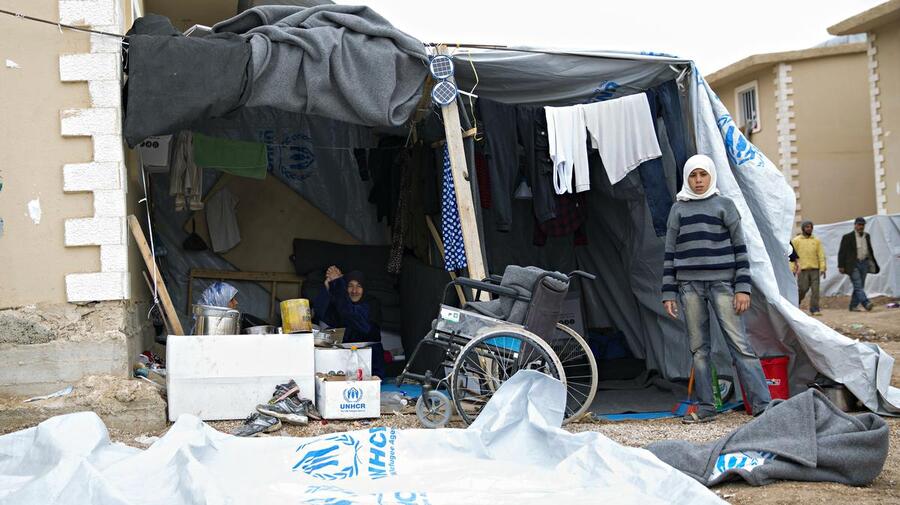Syria. Herjalleh shelter responds to new arrivals from Eastern Ghouta