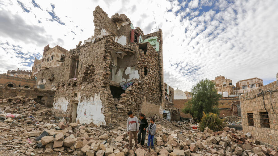 Yemen. Displaced in Sana'a's Old City
