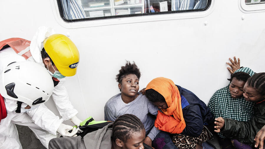 Malta. On board the Phoenix