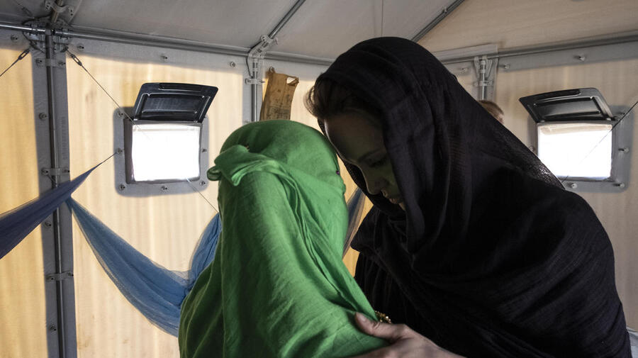 Bangladesh. UNHCR Special Envoy Angelina Jolie visits Rohingya refugee camps