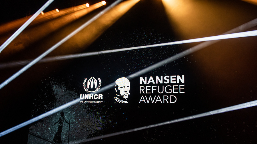 The 2019 Nansen Refugee Award ceremony is about to begin at the Bâtiment des Forces Motrices in Geneva, Switzerland.