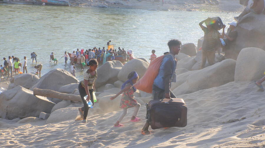 Sudan. Thousands flee fighting in Ethiopia to seek safety