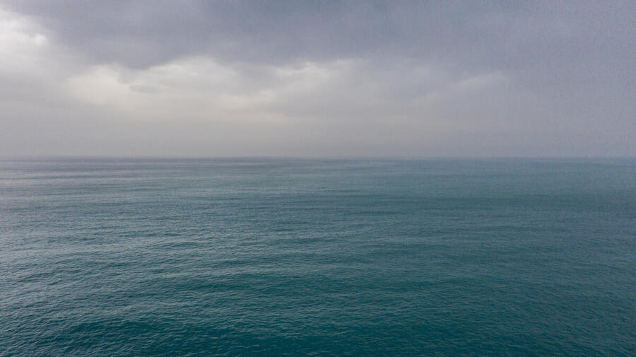 Italy, The sea in Catania