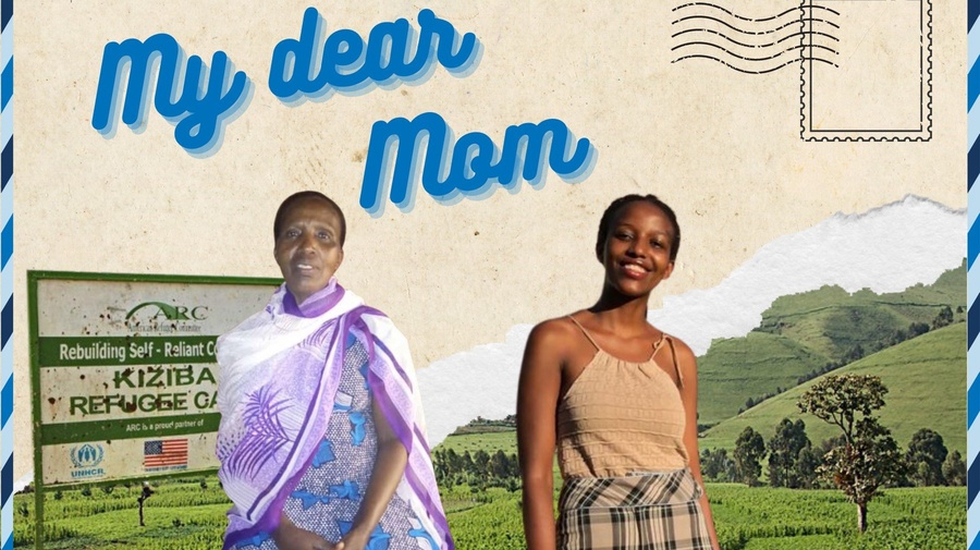 My dear Mom: Solange and her mother