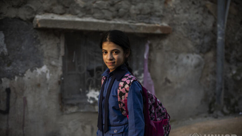 Naamat allant à l'école