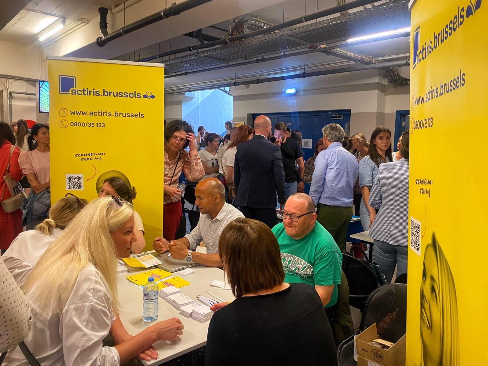 ‘Job Day’ pour les réfugiés d'Ukraine à Bruxelles