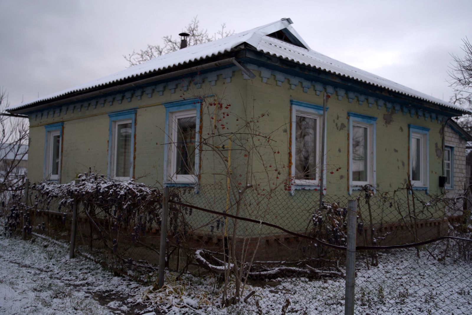 Het herstelde huis. © UNHCR/Victoria Andrievska