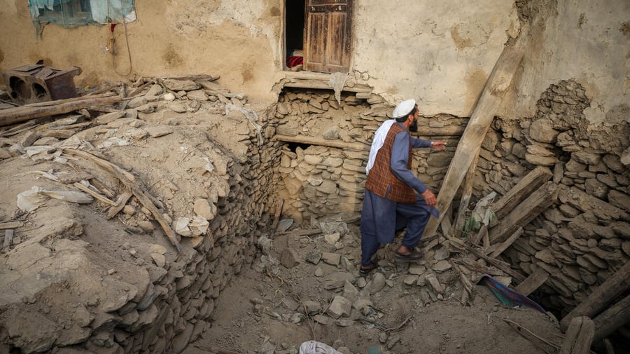 Afghanistan. Aftermath of deadly magnitude-6 earthquake in Afghanistan