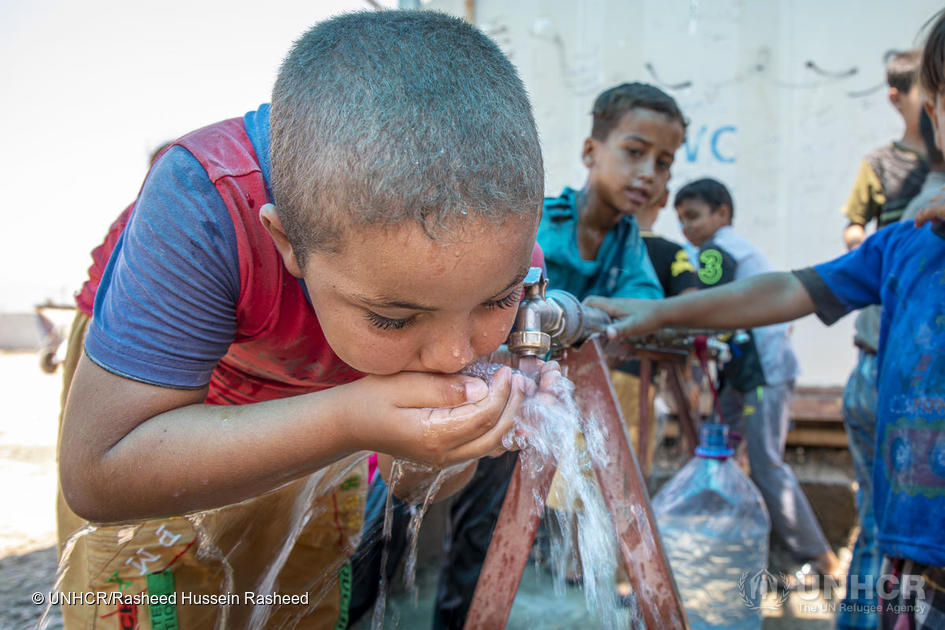 Iraq. Clean water reaches IDPs in the hot summer