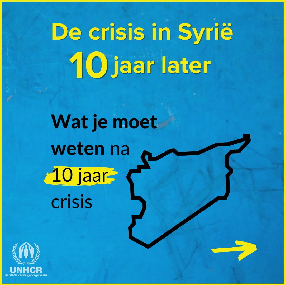 Tien jaar crisis in Syrië