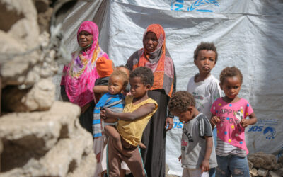 Ontheemde Jemenieten ontvluchten geweld en lopen ernstig risico op honger