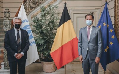 Le Haut Commissaire des Nations Unies pour les réfugiés en visite en Belgique