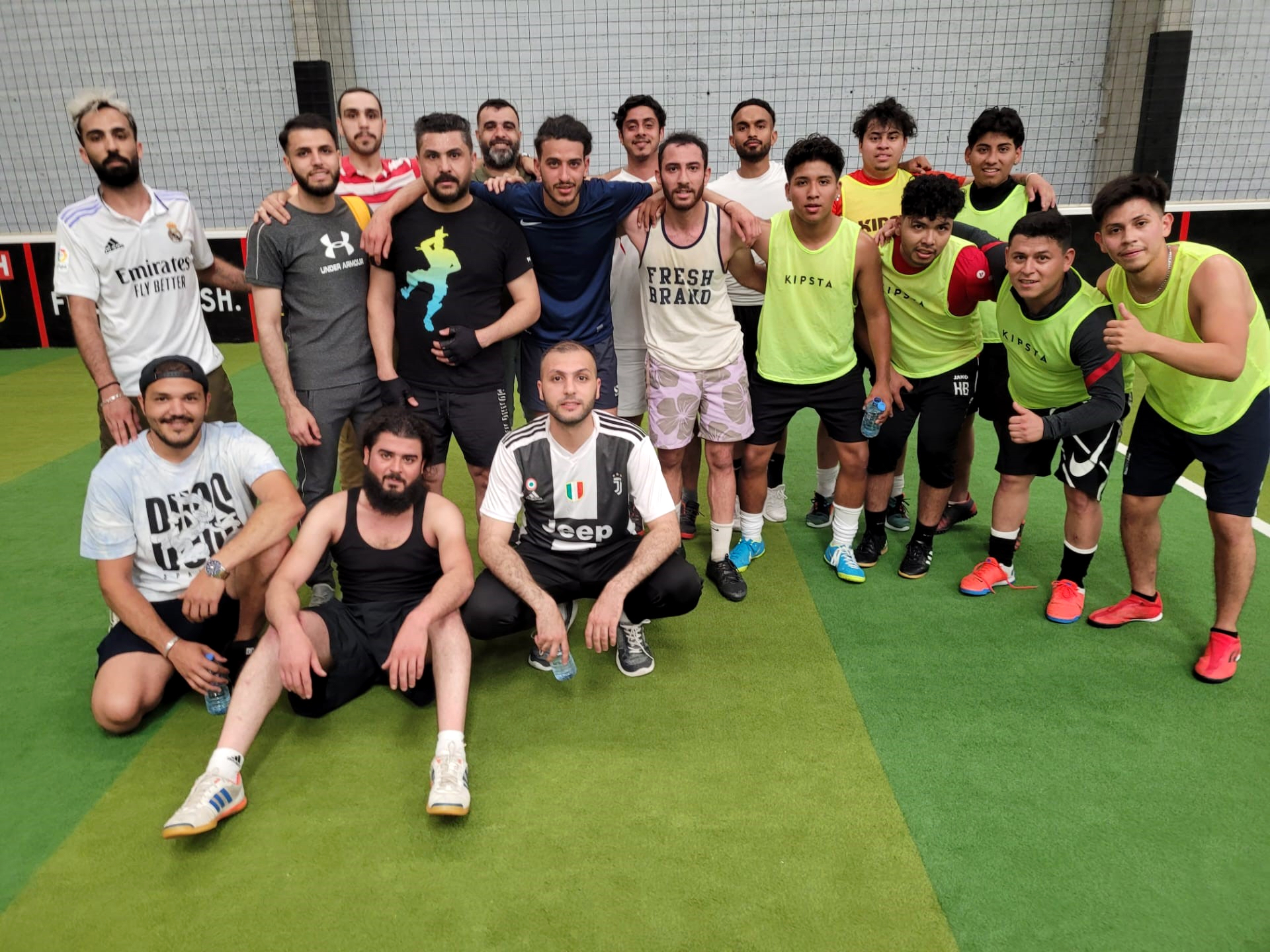 'Tournoi de football du HCR pour les réfugiés'