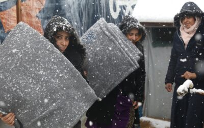 UNHCR waarschuwt voor een zware winter voor gezinnen op de vlucht
