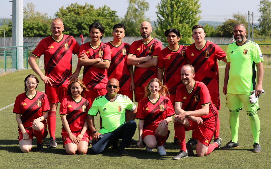 Unity Euro Cup: Vluchtelingenteam vertegenwoordigt België op het voetbalveld 