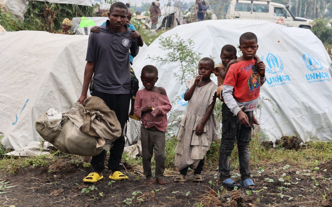 UNHCR roept op tot onmiddellijke actie voor intern ontheemden in het Oosten van de Democratische Republiek Congo