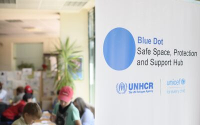 ВКБООН и УНИЦЕФ в България откриват Центрове за подкрепа на бежанци от Украйна Blue Dot
