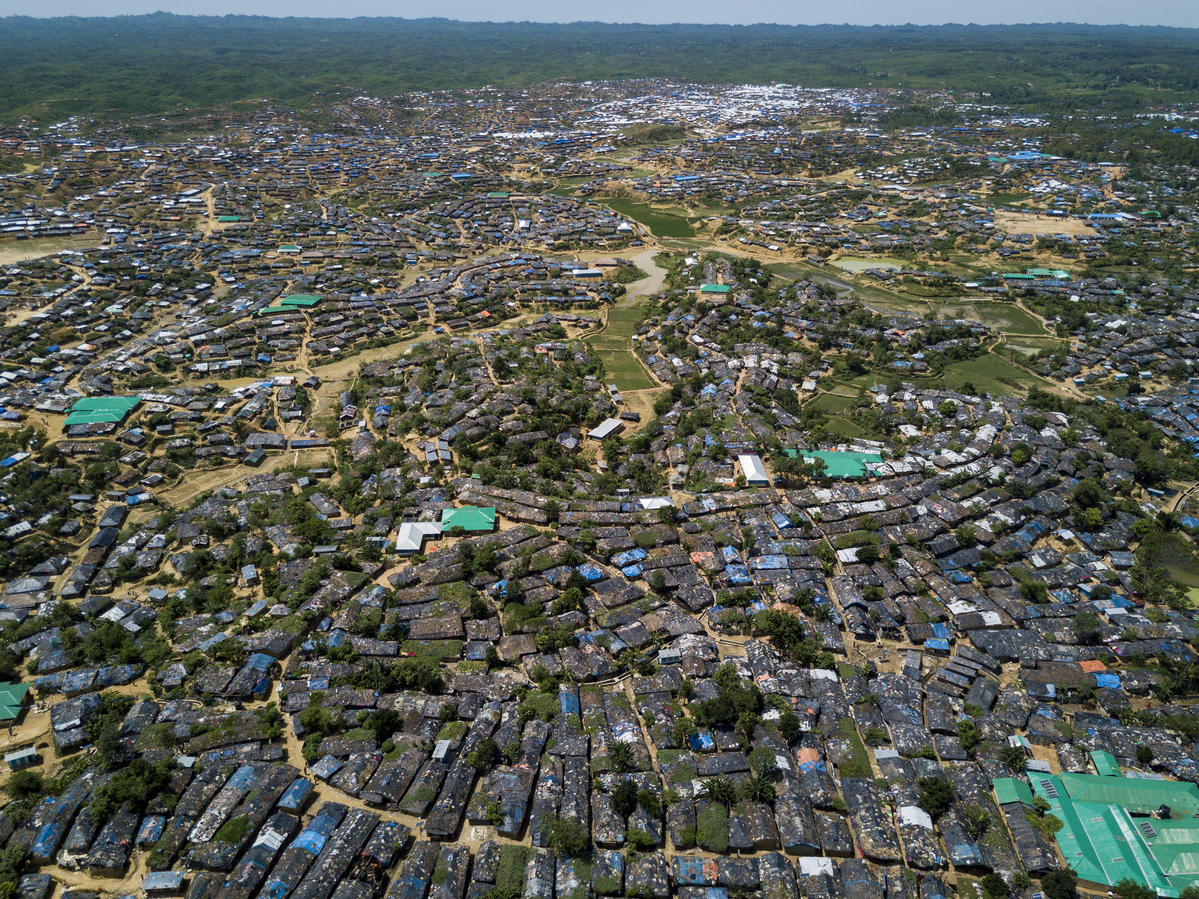 The Kutupalong site is the largest refugee settlement in the world.