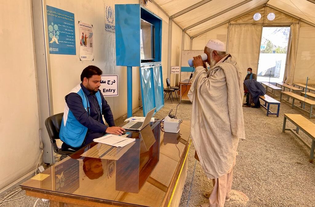 Using biometrics to support cash-based interventions for Afghan returnees