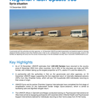 Syria situation Crisis Regional Flash Update #58