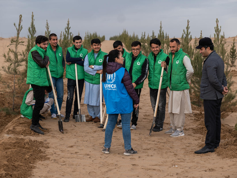Uzbekistan. Climate action and sustainability projects for Afghan refugees
