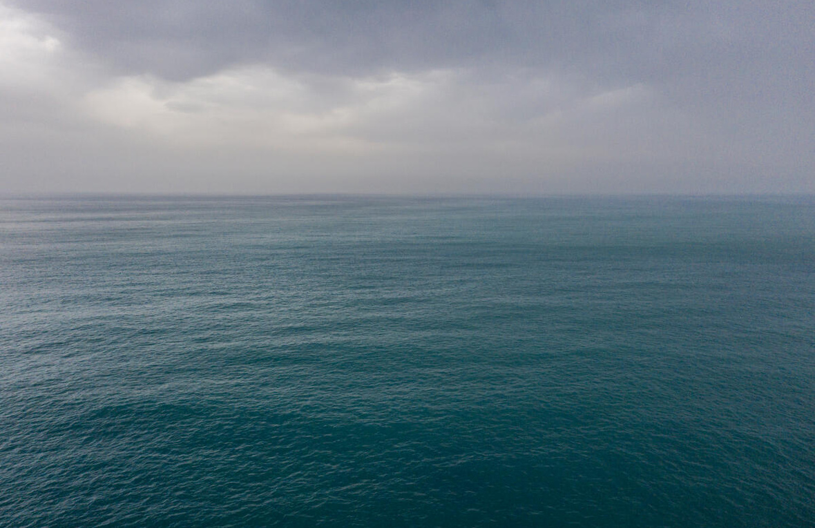 Italy. The sea in Catania