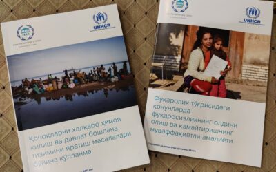 Руководства для парламентариев по безгражданству и защите беженцев переведены на узбекский язык