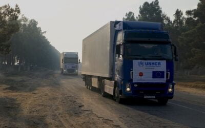 20 tons of humanitarian cargo arrives in Tajikistan as part of  refugee emergency preparedness action
