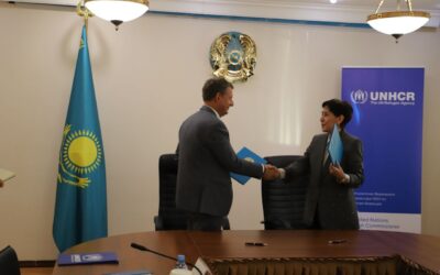 Kazakh Minister of Labor discussed issues related to refugees with UNHCR Representative
