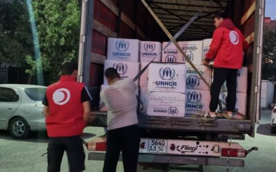 Further humanitarian aid from UNHCR arrives in the south of Kyrgyzstan